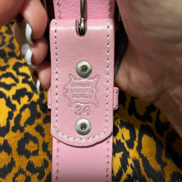 🌺CTM Leather Western Embossed Belt - Picture 3 of 5